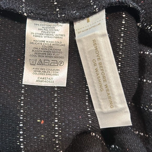 NWT Long sleeved striped dress by LOFT Size XL - Picture 7 of 9